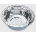 Qt Dog QT Dog SS0215 5 Quart Embossed Rim Standard Food Bowl SS0215